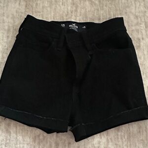 Hollister Black Jean Shorts for Women
